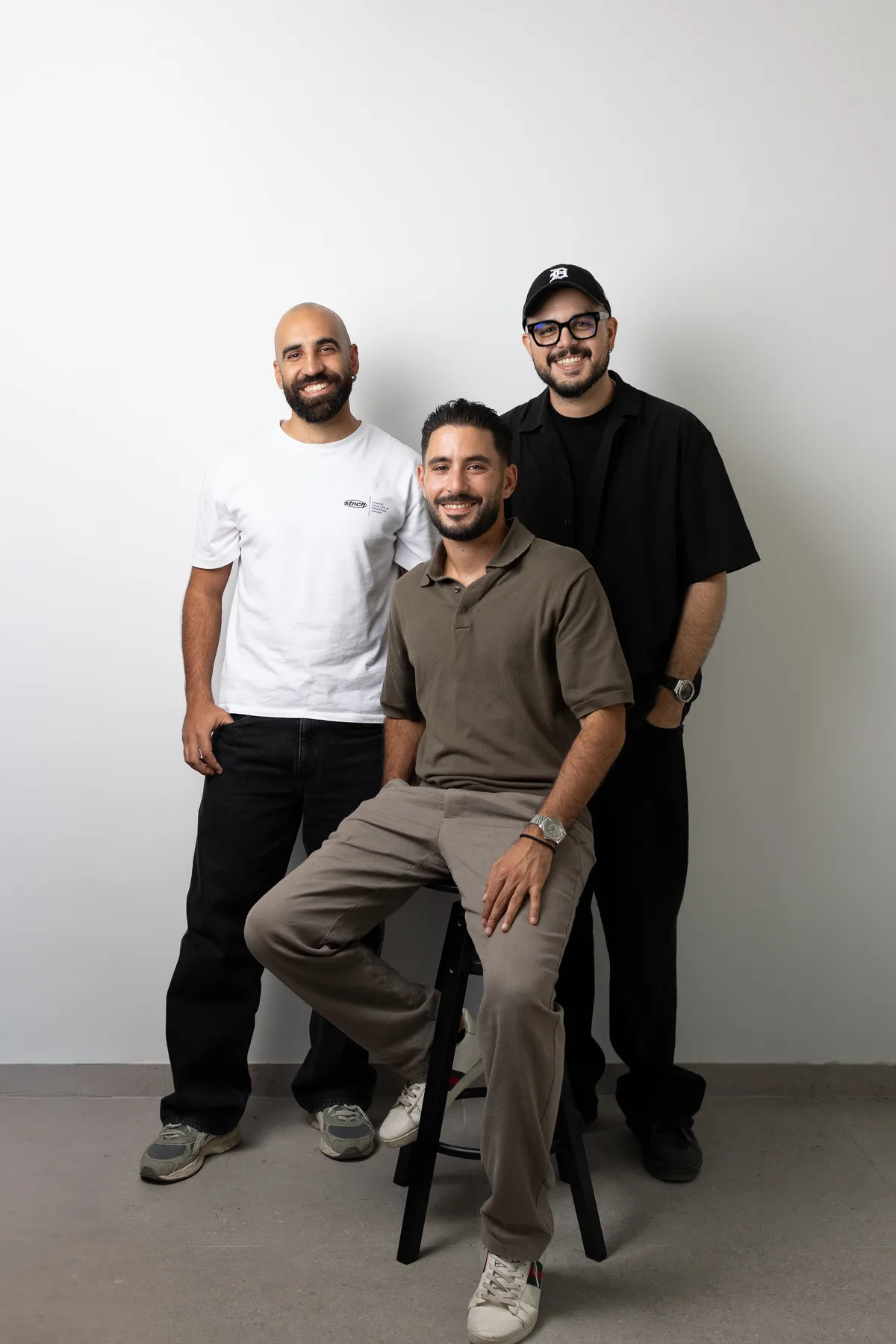 Arcano & Co team portrait in Larnaca, Cyprus