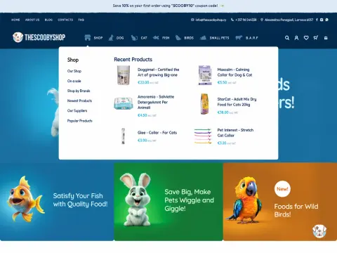 The Scooby Shop — E-Commerce case study