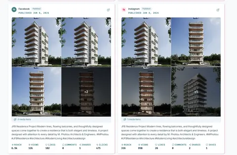 Arcano Client Portal & Live Marketing Dashboard visual 1