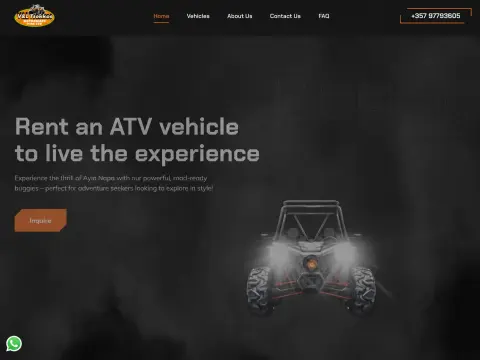 V&L Tsokkos Motorbikes — Web Design and Development case study